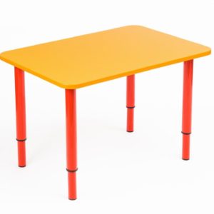 Стол «Кузя» цвет оранжевый+красный